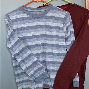 Bundle of long sleeve boys tees